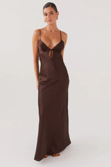 Vestido Satén (Vestido Largo de Satén)