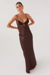 Vestido Satén (Vestido Largo de Satén)
