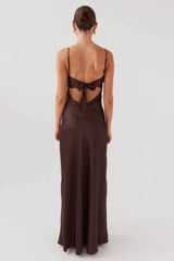 Vestido Satén (Vestido Largo de Satén)
