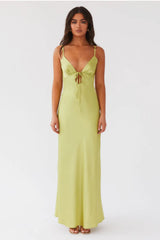 Vestido Satén (Vestido Largo de Satén)