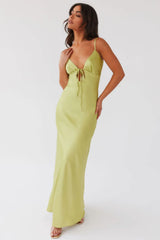 Vestido Satén (Vestido Largo de Satén)