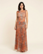 Adriana - Body elegante con falda larga