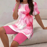Conjunto Túnica Estampada y Short Casual