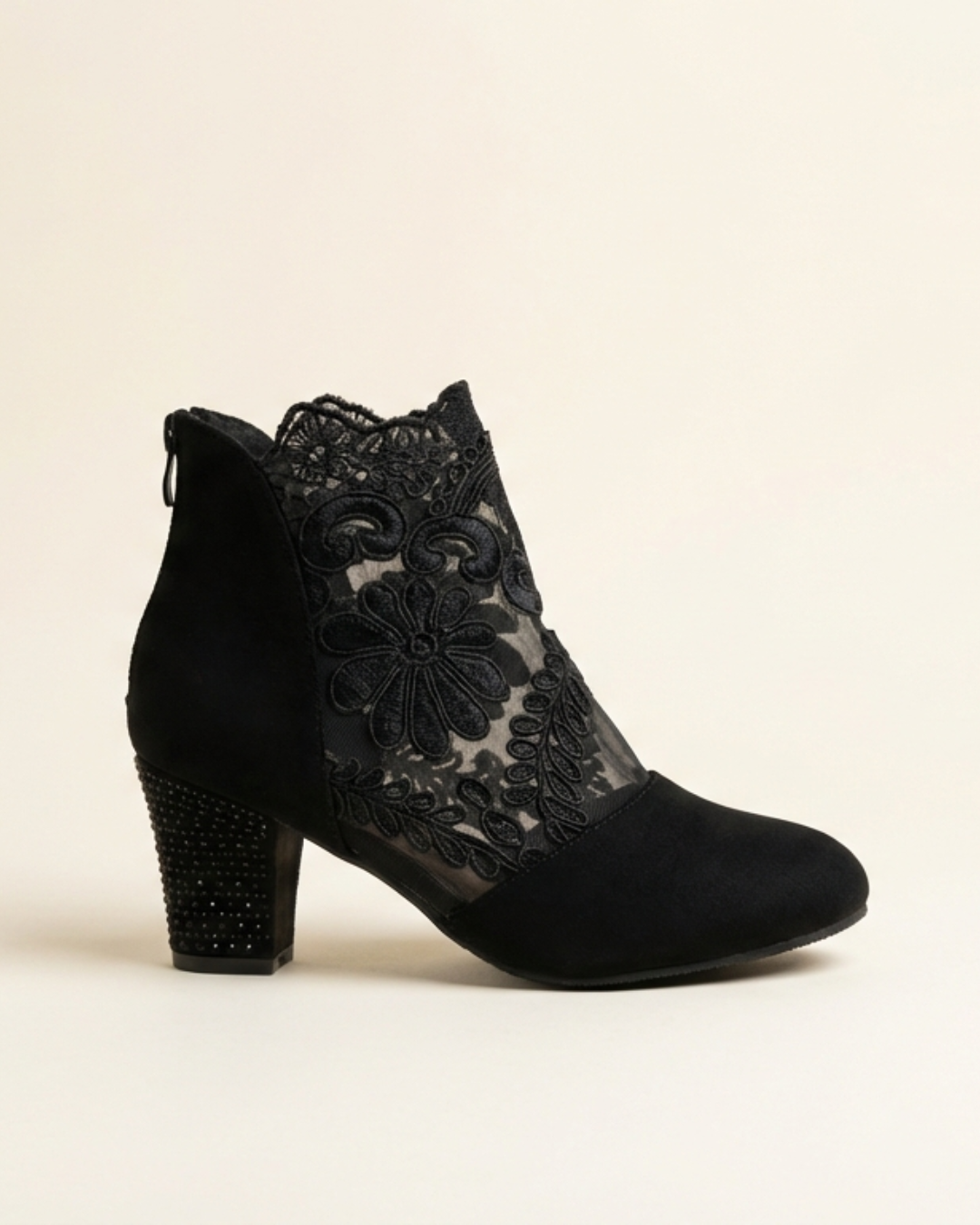 Isea - Tacones altos de encaje