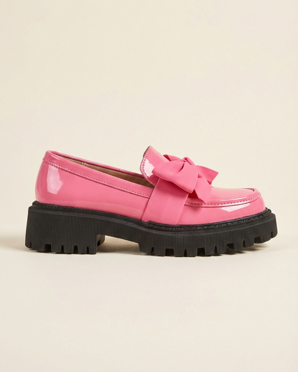 Vitalia - Mocasines de plataforma con lazo