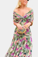 Alea - Vestido floral de elegancia ligera
