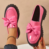 Vitalia - Mocasines de plataforma con lazo