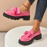 Vitalia - Mocasines de plataforma con lazo