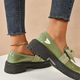 Vitalia - Mocasines de plataforma con lazo