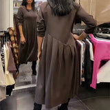 Marla – Vestido casual con escote redondo